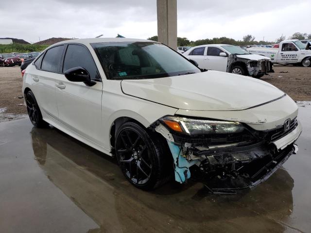 2HGFE2F56NH541827 - 2022 HONDA CIVIC SPORT 白色 照片 4