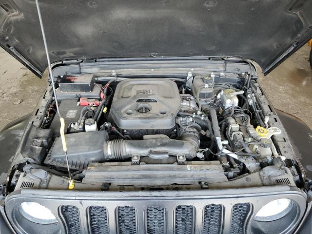 1C4HJXDN7MW509536 - 2021 JEEP WRANGLER U SPORT GRAY photo 12