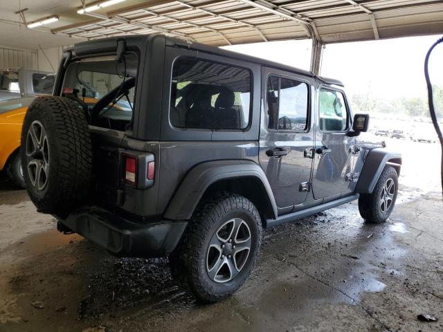 1C4HJXDN7MW509536 - 2021 JEEP WRANGLER U SPORT GRAY photo 3