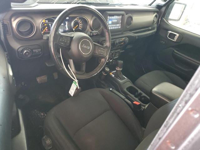 1C4HJXDN7MW509536 - 2021 JEEP WRANGLER U SPORT GRAY photo 8