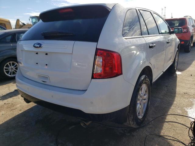 2FMDK3GC6CBA59680 - 2012 FORD EDGE SE WHITE photo 3