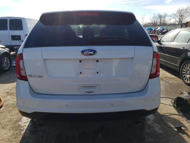 2FMDK3GC6CBA59680 - 2012 FORD EDGE SE WHITE photo 6