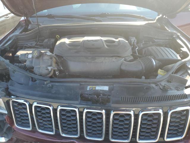 1C4RJFBG5LC232047 - 2020 JEEP GRAND CHEROKEE LIMITED წითელი ფოტო 12