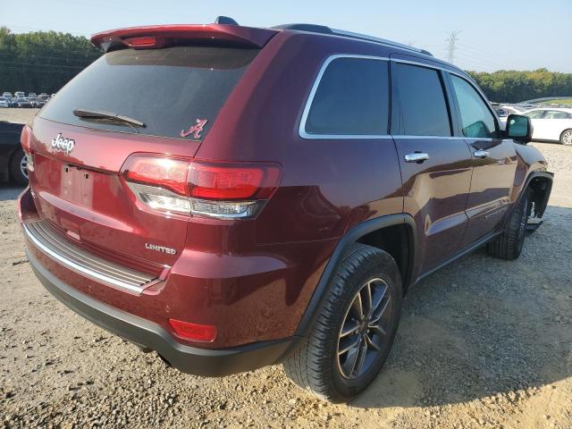 1C4RJFBG5LC232047 - 2020 JEEP GRAND CHEROKEE LIMITED წითელი ფოტო 3