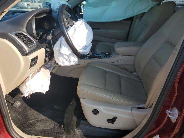 1C4RJFBG5LC232047 - 2020 JEEP GRAND CHEROKEE LIMITED წითელი ფოტო 7