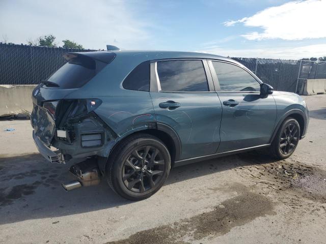 3CZRZ1H5XPM703738 - 2023 HONDA HR-V SPORT BLUE photo 3