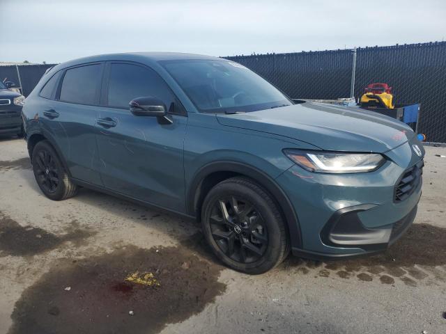 3CZRZ1H5XPM703738 - 2023 HONDA HR-V SPORT BLUE photo 4
