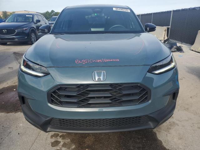 3CZRZ1H5XPM703738 - 2023 HONDA HR-V SPORT BLUE photo 5