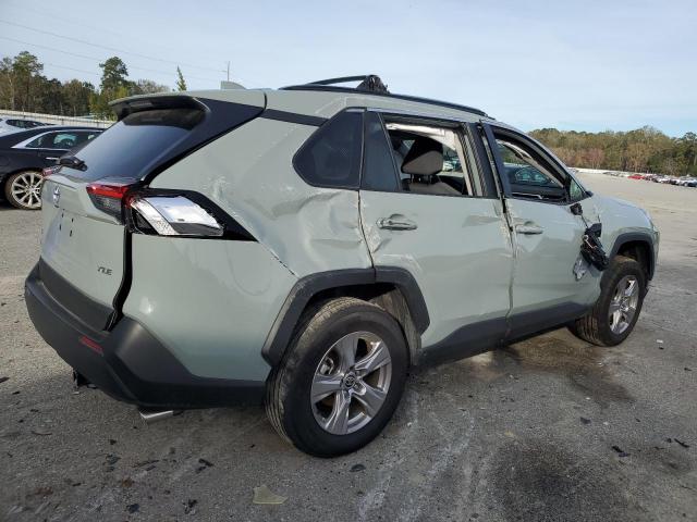 2T3W1RFVXPW257994 - 2023 TOYOTA RAV4 XLE GREEN photo 3