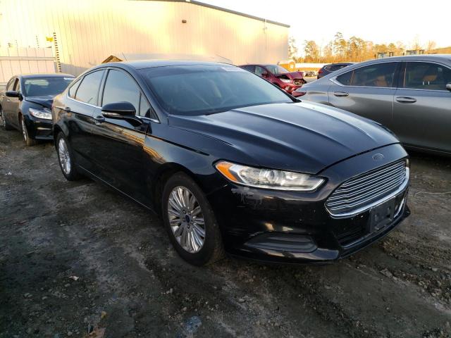 3FA6P0H77FR144263 - 2015 FORD FUSION SE BLACK photo 4