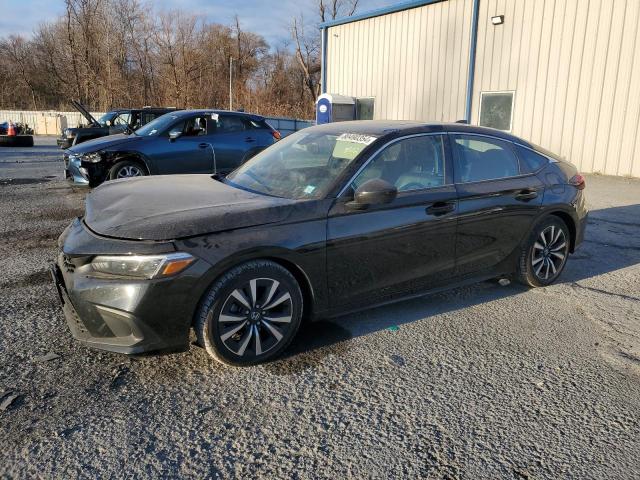 19XFL1H71NE012245 - 2022 HONDA CIVIC EXL BLACK photo 1
