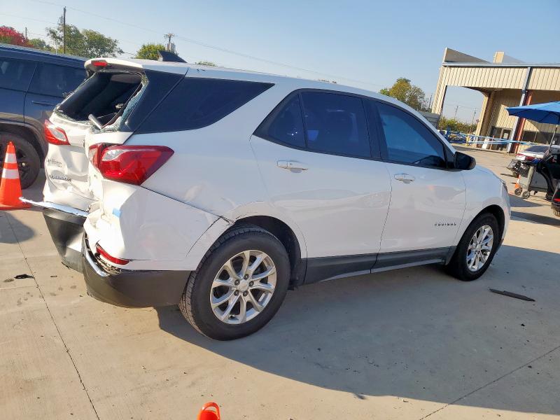2GNAXHEV1J6123681 - 2018 CHEVROLET EQUINOX LS WHITE photo 3