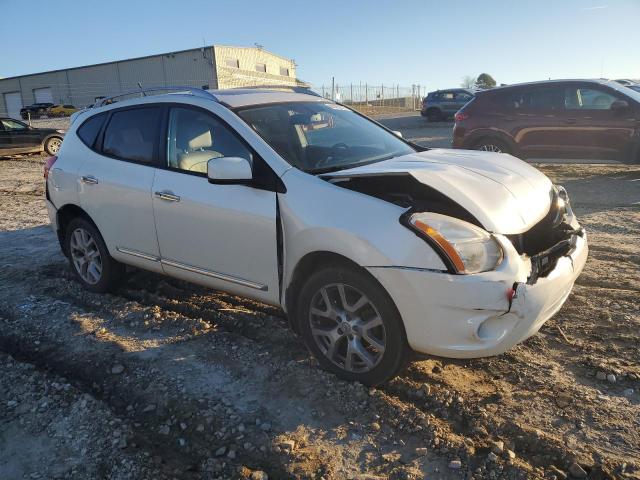 JN8AS5MT0BW180844 - 2011 NISSAN ROGUE S WHITE photo 4