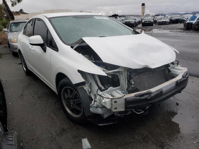 19XFB2F56DE209162 - 2013 HONDA CIVIC LX WHITE photo 4