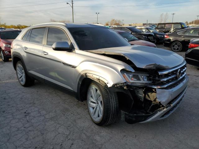 1V2HE2CA7MC204933 - 2021 VOLKSWAGEN ATLAS CROS SE SILVER photo 4