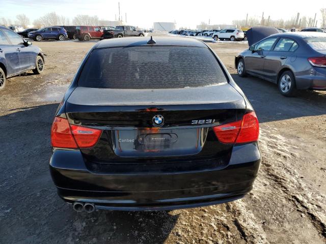 WBAPG7C57BA936394 - 2011 BMW 323 I BLACK photo 6