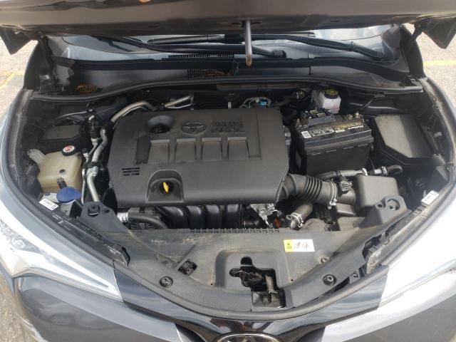 NMTKHMBX0KR084841 - 2019 TOYOTA C-HR XLE Gris photo 12