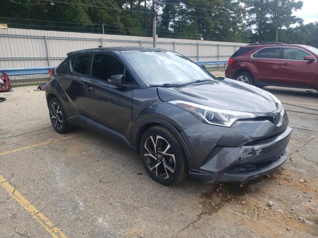 NMTKHMBX0KR084841 - 2019 TOYOTA C-HR XLE Gris photo 4