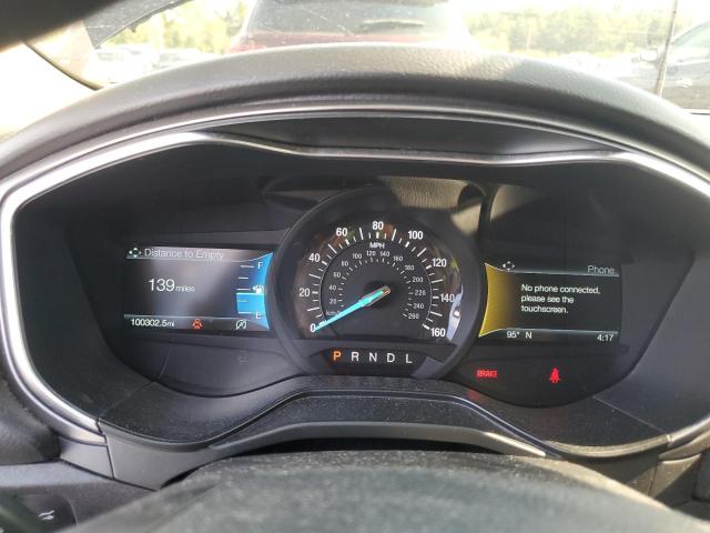 3FA6P0HD9LR172681 - 2020 FORD FUSION SE BLACK photo 9