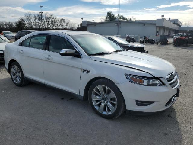 1FAHP2FW7BG178543 - 2011 FORD TAURUS LIMITED WHITE photo 4