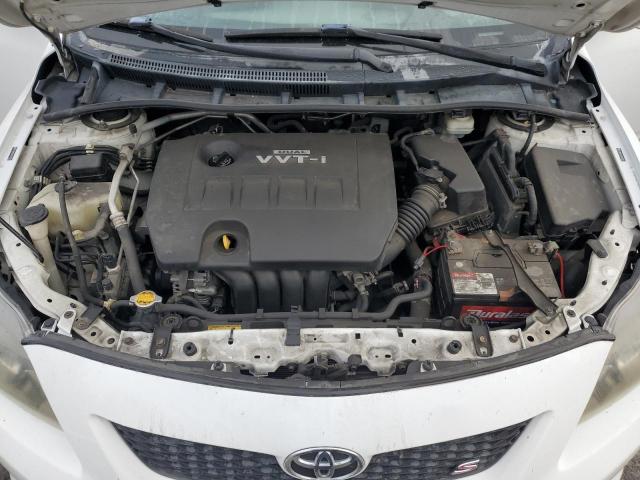 2T1BU4EE6AC446251 - 2010 TOYOTA COROLLA BASE Biały zdjęcie 11