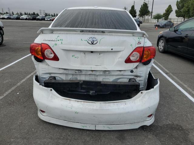 2T1BU4EE6AC446251 - 2010 TOYOTA COROLLA BASE Biały zdjęcie 6