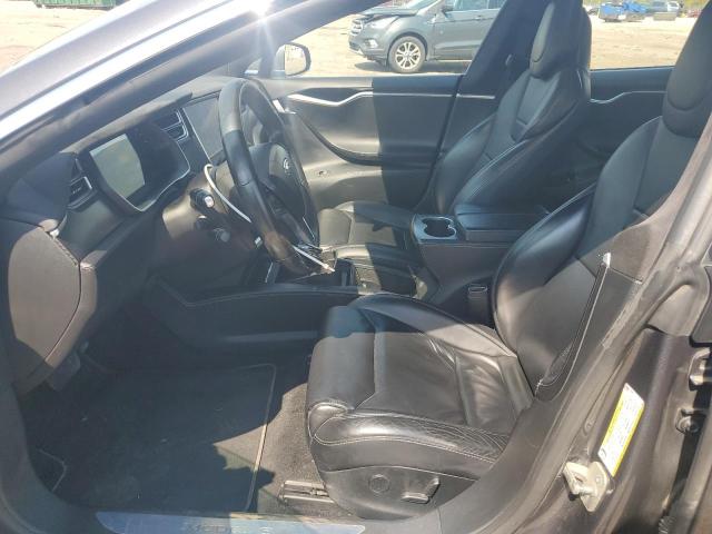 5YJSA1E24HF193997 - 2017 TESLA MODEL S Gris photo 7