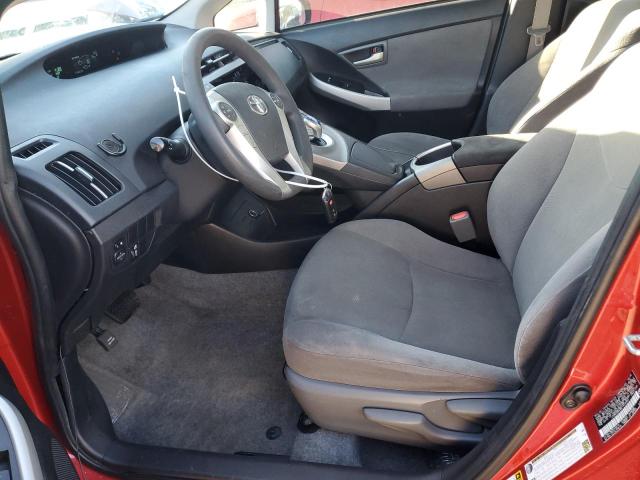 JTDKN3DU8F1912337 - 2015 TOYOTA PRIUS 红色 照片 7