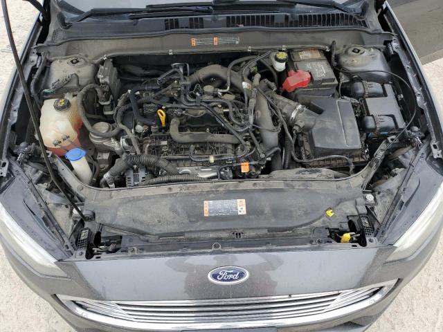 3FA6P0HD9LR119608 - 2020 FORD FUSION SE GRAY photo 11
