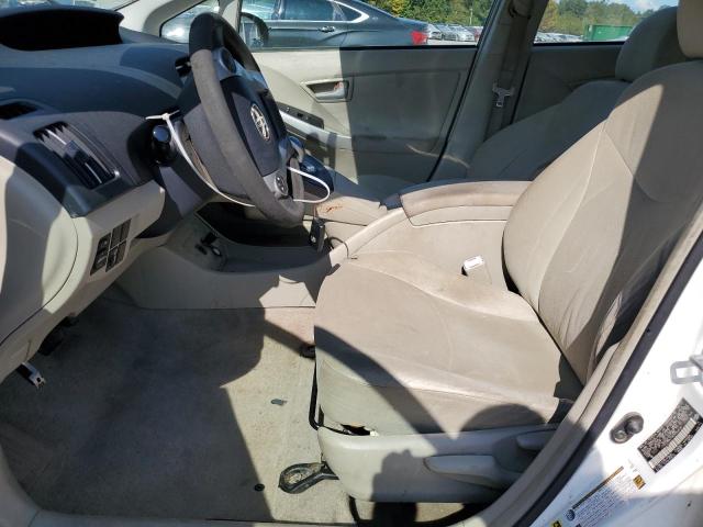 JTDKN3DU7A0200478 - 2010 TOYOTA PRIUS თეთრი ფოტო 7