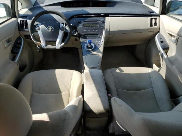 JTDKN3DU7A0200478 - 2010 TOYOTA PRIUS თეთრი ფოტო 8