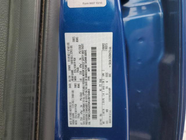 1FMCU9GD5KUB10483 - 2019 FORD ESCAPE SE Blau Foto 13