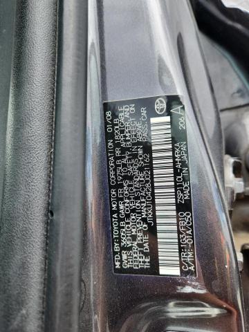 JTKKU10428J021162 - 2008 TOYOTA SCION XD CHARCOAL photo 12