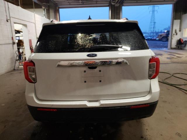 1FMSK8BH1MGC23239 - 2021 FORD EXPLORER WHITE photo 6