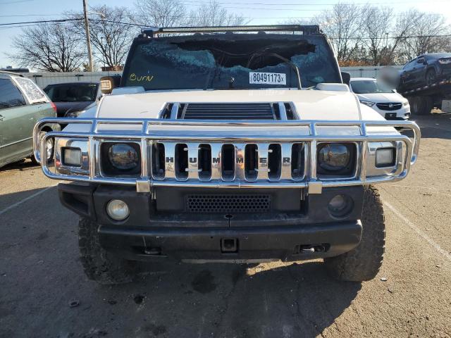 5GRGN22U86H121525 - 2006 HUMMER H2 SUT WHITE photo 5