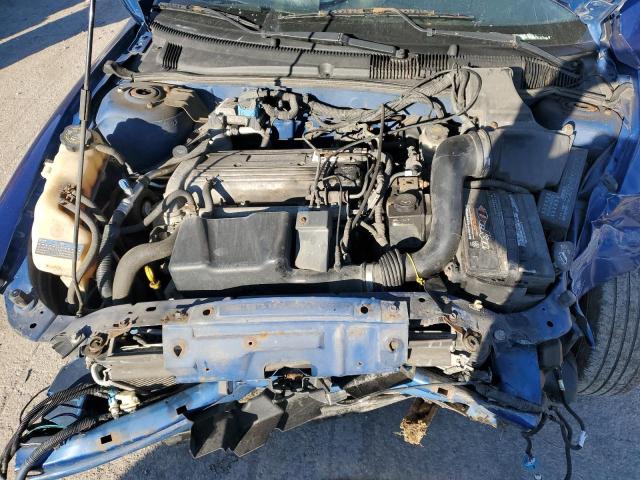 1G1JC12F847331644 - 2004 CHEVROLET CAVALIER BLUE photo 11