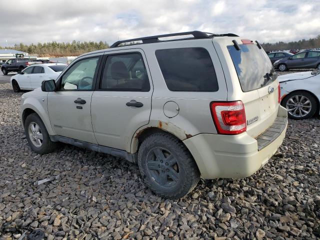 1FMCU93108KA72967 - 2008 FORD ESCAPE XLT GOLD photo 2