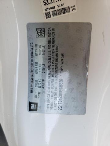 2G1FB1E30D9186656 - 2013 CHEVROLET CAMARO LT 白色 照片 13