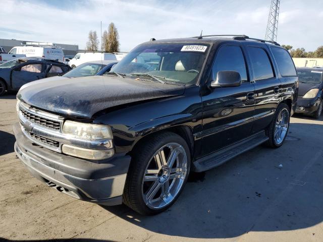 1GNEK13T54J265581 - 2004 CHEVROLET TAHOE K1500 BLACK photo 1