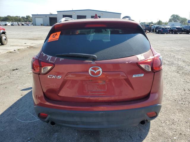 JM3KE2CE1D0136826 - 2013 MAZDA CX-5 TOURING წითელი ფოტო 6