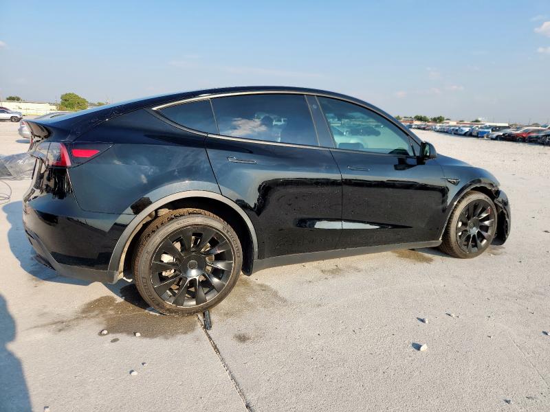 7SAYGDEE0PA107782 - 2023 TESLA MODEL Y Schwarz Foto 3