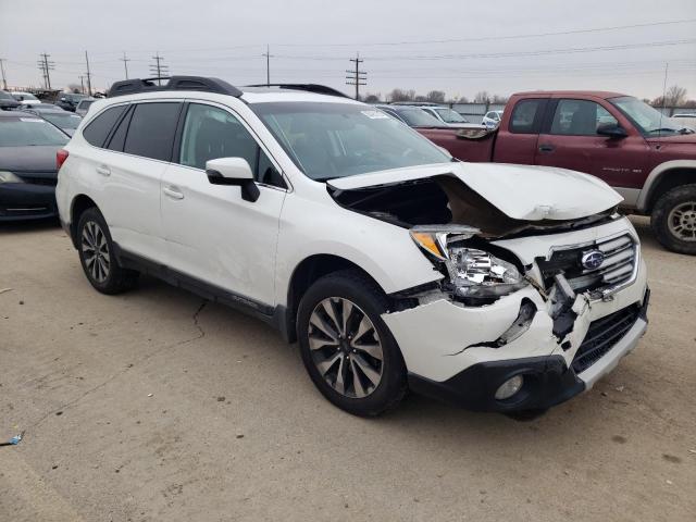 4S4BSALC5F3277101 - 2015 SUBARU OUTBACK 2.5I LIMITED WHITE photo 4