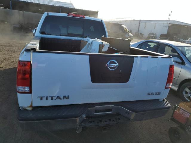 1N6AA06B64N554188 - 2004 NISSAN TITAN XE WHITE photo 6