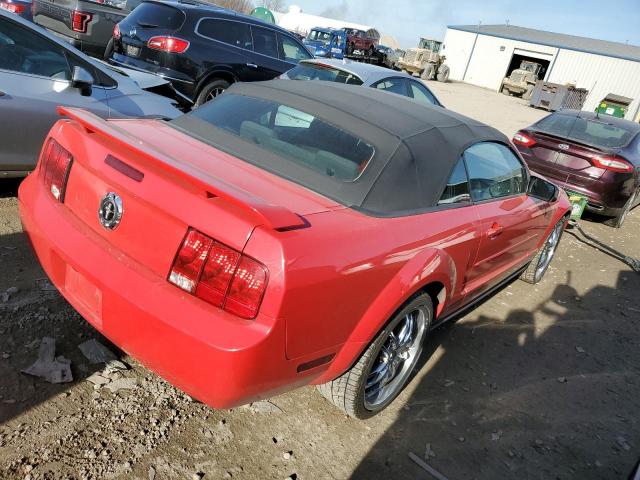 1ZVFT84N165202005 - 2006 FORD MUSTANG RED photo 3