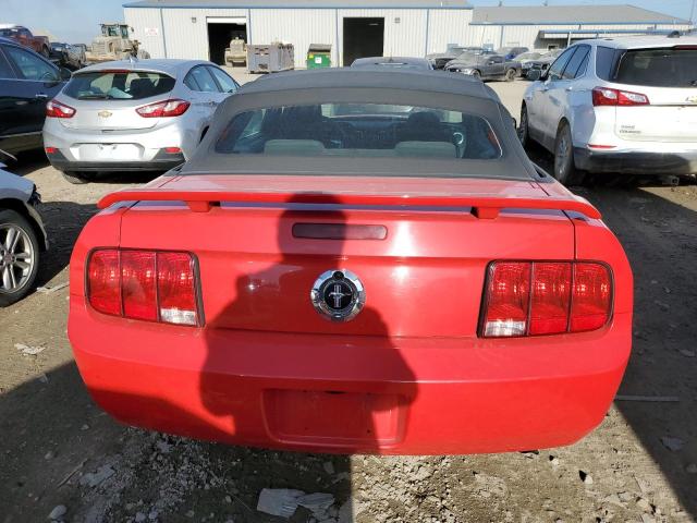 1ZVFT84N165202005 - 2006 FORD MUSTANG RED photo 6