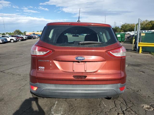 1FMCU0F70EUE35568 - 2014 FORD ESCAPE S RED photo 6