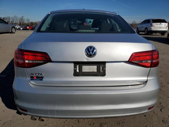 3VW1K7AJ5FM253364 - 2015 VOLKSWAGEN JETTA BASE SILVER photo 6