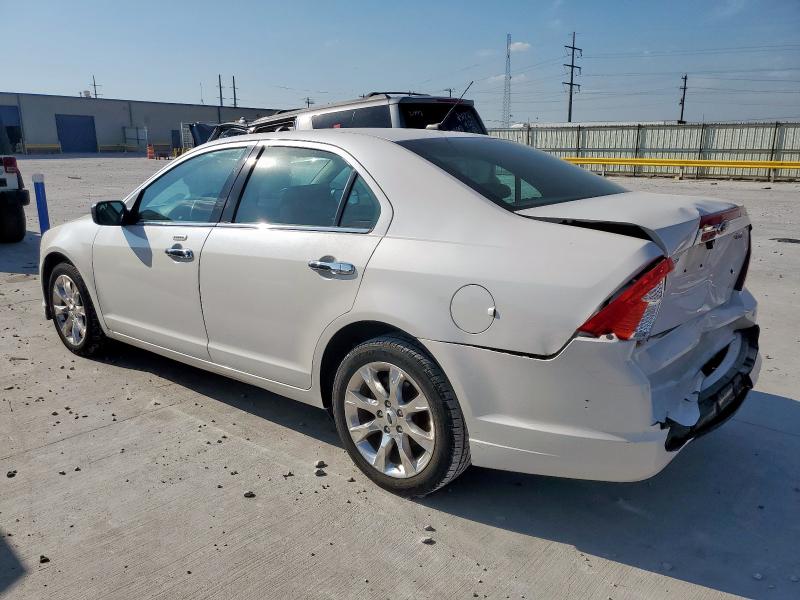 3FAHP0JA8CR263725 - 2012 FORD FUSION SEL WHITE photo 2