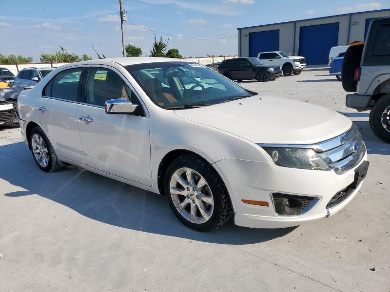 3FAHP0JA8CR263725 - 2012 FORD FUSION SEL WHITE photo 4