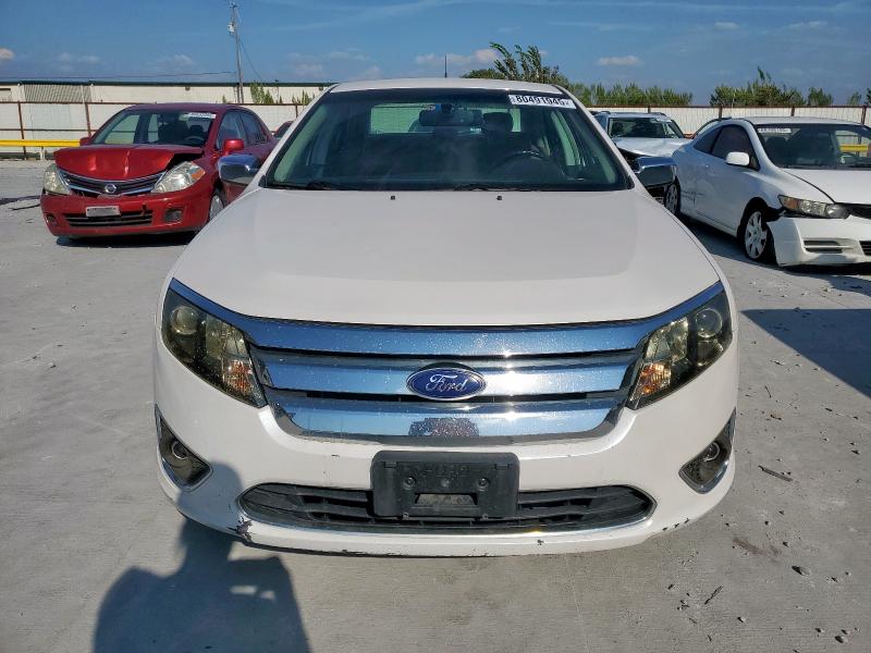 3FAHP0JA8CR263725 - 2012 FORD FUSION SEL WHITE photo 5